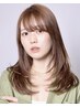 【髪質改善/カット/リタッチカラー】髪質改善カラー＋カット  ￥13900