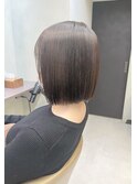 切りっぱなしボブ
