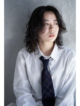 スノッブエンバンプ(snob enVAmp) ミディアムレイヤーパーマ