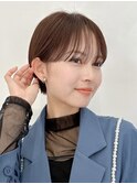 シースルーマッシュ/マッシュショート/ハンサムショート