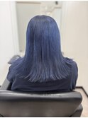 Hair Salon for D　 ×　ネイビーカラー