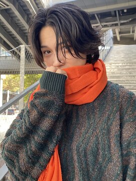 ユーフォリア 渋谷グランデ(Euphoria SHIBUYA GRANDE) 色っぽミディアム　レイヤー　ウルフメンズ　MOMO