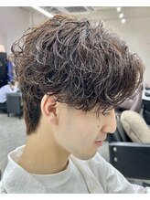 GLOP HOMMEオーダー数No1『シャドウパーマ』は強めも可能！【町田/メンズパーマ/ニュアンスパーマ/眉毛】