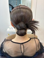 フェイス 石川町 (FACE)&nbsp;タイト×カチモリ×ヘアアレンジ×結婚式お呼ばれヘア