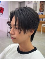 オーシャントーキョー 心斎橋(OCEAN TOKYO WEST)&nbsp;黒髪センターパートシースルーバング