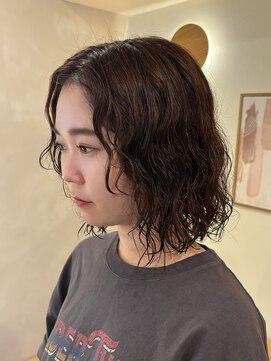 ラヴィズム 名駅店(LUVISM) ボブ/ボブパーマ/顔周りレイヤー/レイヤー