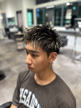 フランクスバーバーリベラルド 横浜(FRANK'S BARBER LIBERALD) バーストスパイキーショート　メッシュH