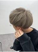 メンズ透け感ベージュ