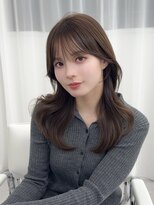 アマトウキョウスマートサロン(AMA TOKYO×Smart Salon) くびれレイヤー/顔まわりカット/レイヤーカット/小顔ヘア