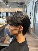 メンズココ メンズパーマ 韓国ヘア 日本橋店(MENS COCO)&nbsp;ナチュラルセンターパート