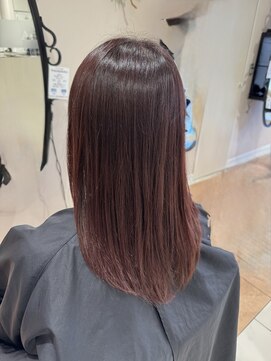 アッシュ 二俣川南口店(Ash) セミロング×暖色系カラー