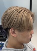 大阪心斎橋ミルクティーグレージュメンズ