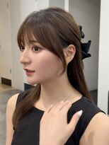 アビー(ABBEY3)&nbsp;顔まわりカット小顔カット韓国ヘアくびれヘア フェイスレイヤー