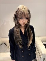 ベレーザ 渋谷(BELEZA)&nbsp;レイヤーカット、デザインカラー、
