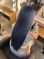 ヘアメイクサロン ゼロ(ZERO)&nbsp;ネイビー×ブルー