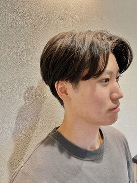 エイトノット(eight knot) 大人センターパート×ナチュラル毛流れショート/名取美田園/仙台