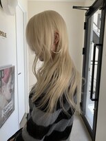 ペレ 原宿(PELE)&nbsp;ダークパープルナチュラルショート夏のヘアアレンジ原宿