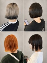 ヌーバイアンドライフ(NU. by and life)&nbsp;20代/30代/40代/50代/ボブ/ショートスタイル/ケアブリーチ/