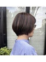 パルア(Parua)&nbsp;ショートボブ＆白髪ぼかし