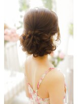 ヘアメイクサロン シャルメ(Hair Make Salon CHARMER) 結婚式☆シンプルなモテシニヨン