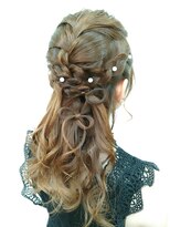 ヘアーメイク ティアラ(Hair make Tiara) 2連リボンヘア☆+゜