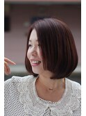 大人可愛いボブ
