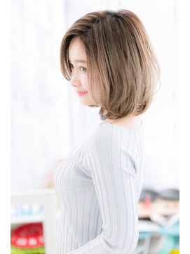 ヘアアンドビューティー ミック(Hair & Beauty miq) 抜け感セミディ…大人かわいい色気a
