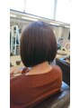 セレスト 高円寺店(CELESTE) 縮毛矯正でも自然なストレートヘアに仕上がります。