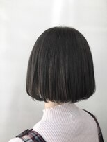 ジーナ 博多(Zina)&nbsp;[Zina]ミニボブ♪ネイビーグレージュ♪