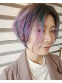 【ルチュラ松島】ココ1番目立ちたいなら!ユニコーンカラーボブ