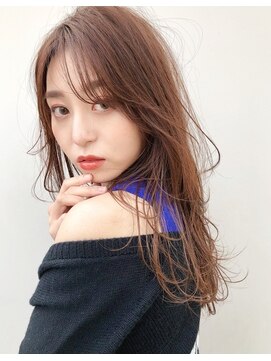 セミロングヘアー レイヤーカット 荒木洋文 L061801533 リコ Riko