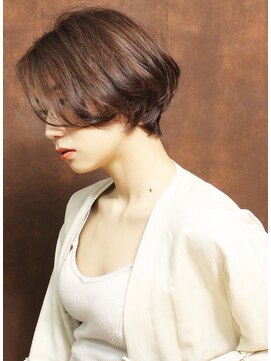 横顔美人なショートヘア L シアンデルカ Cyandelucca のヘアカタログ ホットペッパービューティー