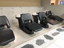 こだわりのシャンプー台