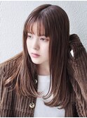 艶感ブラウンカラー×ワンカール