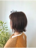 切りっぱなしボブ×ブランジュ