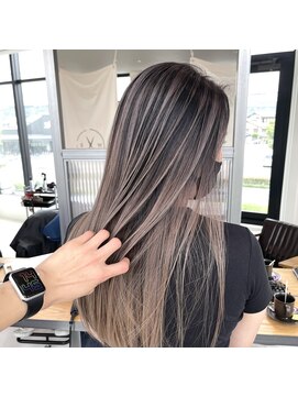 ストゥー(StueW.) バレイヤージュ15【倉敷】【岡山】【ハイライト】