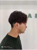 20代30代40代ナチュラル束感ショート爽やかツーブロックマッシュ