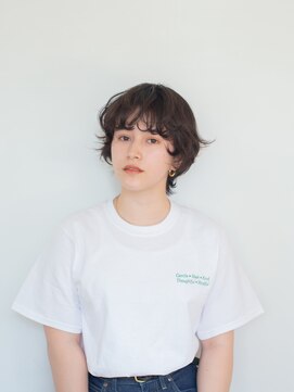 コンティニュー オモテサンドウ(CONTINUE OMOTESANDO) CONTINUE(表参道)ショートウルフパーマ