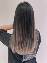 アース コアフュールボーテ 新潟青山店(EARTH coiffure beaute) ホワイトアッシュグラデーション韓国