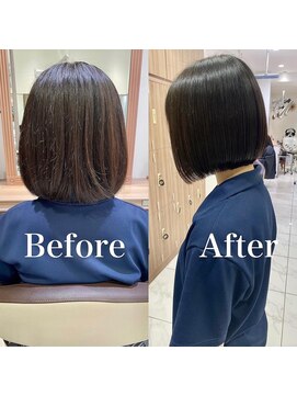 アッシュ 下丸子店(Ash) 首が綺麗に見えるミニボブ