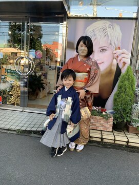 ヘアースタジオエル 七五三(5歳) 袴・着付け