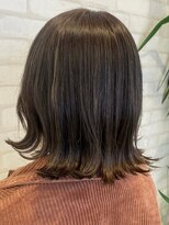 ビス フルール 日暮里店(Vis fleur)&nbsp;外ハネ/大人ブラウン/艶感[日暮里/日暮里駅]