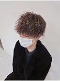 神戸メンズツイストスパイラル 波巻き シークレットパーマ