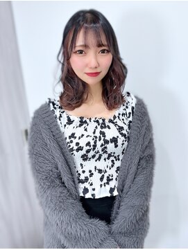 ログネオン(.6 -ROGU- neon) 【ログネオン】インナーカラー×アッシュベージュ