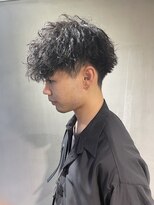 シェノン オム 梅田(CHAINON HOMME)&nbsp;MEN'S HAIR/束感ショート/コンマヘア/ツーブロックマッシュ