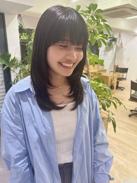 オーシャン(Ocean) 【Ocean Hair&Life 田中愛梨】たっぷり顔まわりロングレイヤー