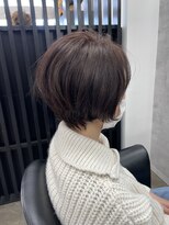 モエバイアリア(Moe by aria)&nbsp;おしゃれ白髪染めショートボブ