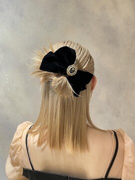 フェイス 石川町 (FACE) カチモリヘア/結婚式お呼ばれヘア/韓国ヘアアレンジ/シニヨン