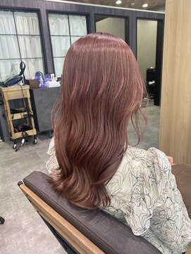 テラスヘア 新潟駅南(TERRACE hair) モーブピンクミディアム