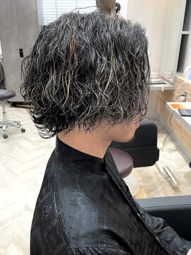 アグ ヘアー ドルチェ 静岡青葉通り店(Agu hair dolce) 《Agu hair 小木曽》 ハイライト×ミディアム色気パーマ